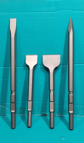 4pc breaker chisel flat - 4pc,