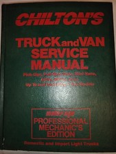Chilton 1990 Truck Van Service