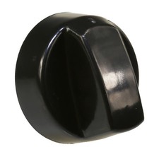 Black oven cooker hob - oven, control