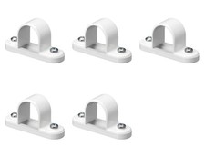 20mm Spacer Bar Saddle For Electric Cable Conduit PVC SBS20W x 10