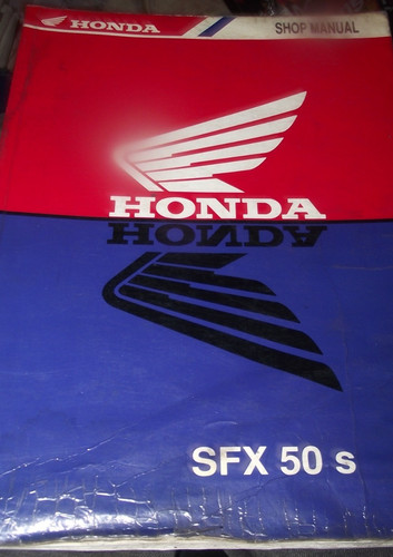 Honda sfx50 shop manual - sfx50,