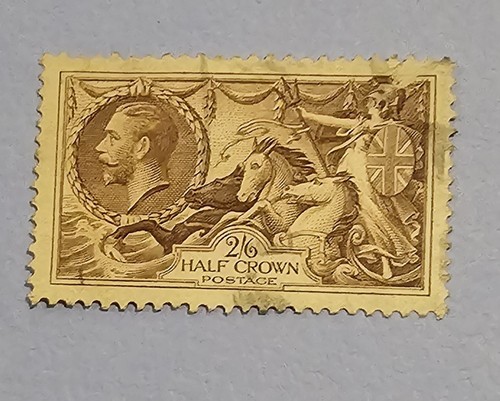 Kgv sea horses - gb,