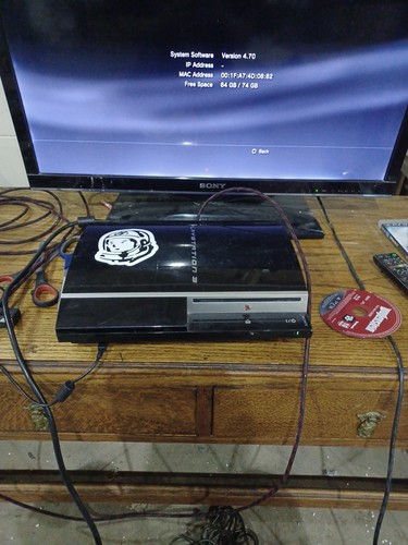 Playstation 80gb phat - playstation,