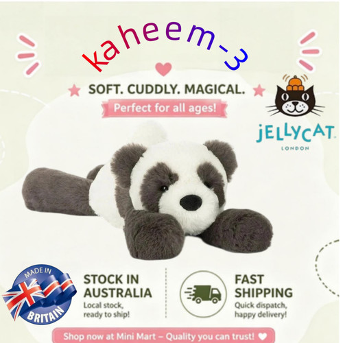 Jellycat authentic smudge - 🐼jellycat,