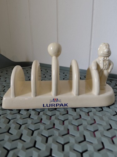 Vintage lurpak ceramic toast - vintage,
