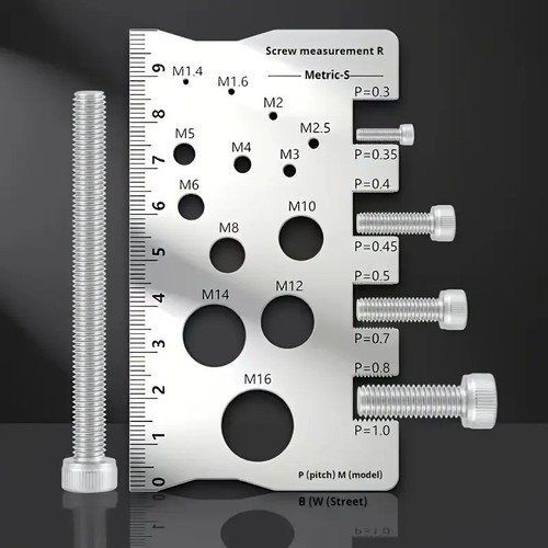 Thread pitch gauge precision - thread,