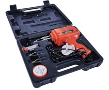 Amtech S1738 Electric Soldering Gun Kit, 175W, 220-240V, LED Light, Carry Case.