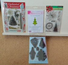 Christmas Stamp Sets x 4 -