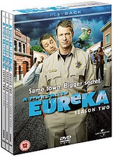 A Town Called Eureka: Season Two (DVD, 2007) region 2,4,5 pal..