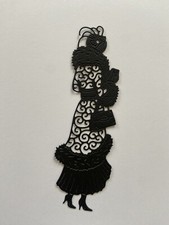 6 Tattered Lace Black