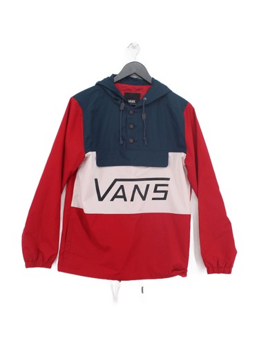 Vans windbreaker jacket red - windbreaker,