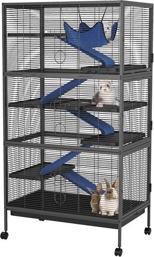 Metal small animal cages large - small,