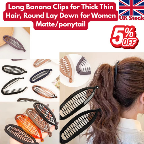 Long banana clips for - long, thick