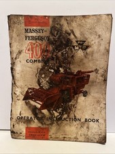 Massey Ferguson Combine MF400 Operators Instruction Book Manual MF 400 S7