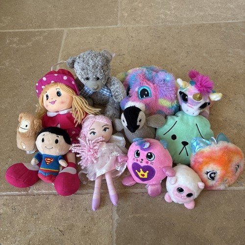 12x kids mini plush toys - 12x,