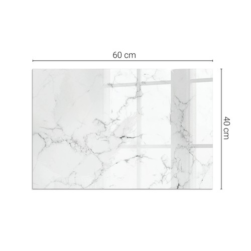 Glass hearth plate - hearth, for