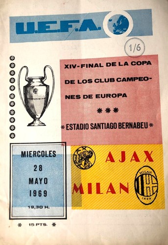 1969 european cup - cup, final