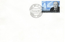RHODESIA 1965   SG357    CHURCHILL FIRST DAY COVER