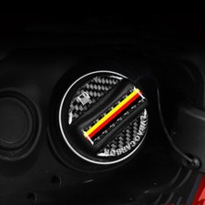 Black Carbon Fiber Fuel Tank