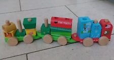 Preschool Wooden Train Set