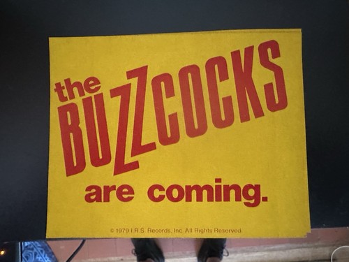 Buzzcocks are coming 1979 - buzzcocks, coming"
