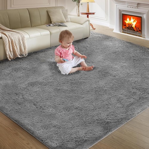 Shag area rugs - plush, for