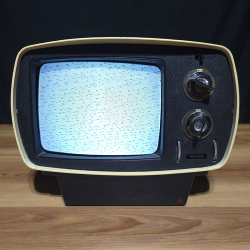 Philco vintage w crt - vintage, tv