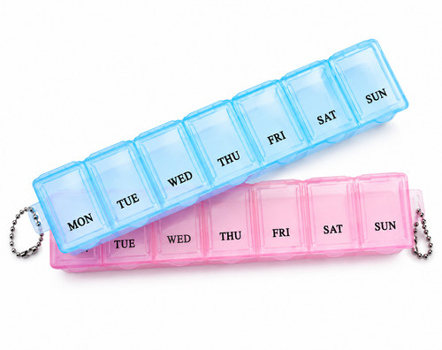 Day pill dispenser medicine - day,