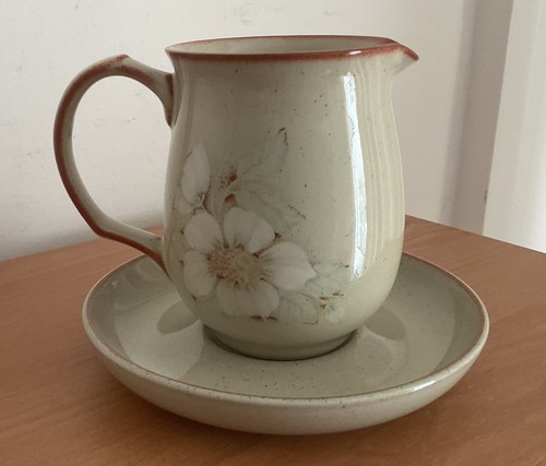 Denby daybreak milk cream jug - milk/cream,