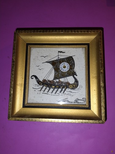 Small viking ship - viking, picture