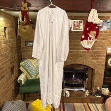 WHITE ARAB THOBE DISHDASH GOWN