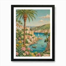 Mediterranean Seascape 1 Art