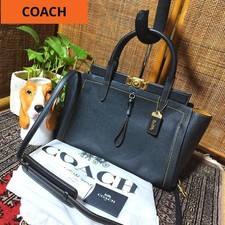 COACH Troop Turnlock Tote Bag