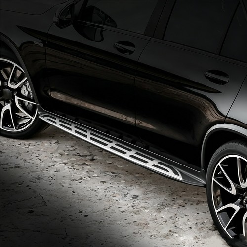 Aluminium side steps - side,