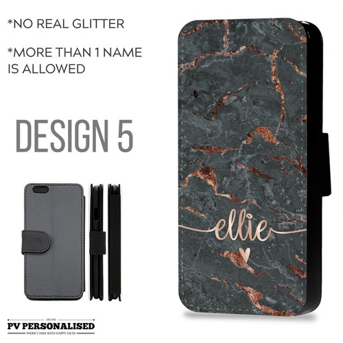 Personalised phone case flip - phone,