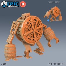 Clock Golem D&D Dungeons and