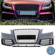 Audi A5 Front Bumper Body Kit With Main Grille RS Look 07-12 W/Washer&PDC  Holes