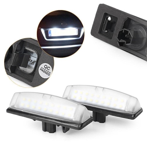 White led license - license, plate