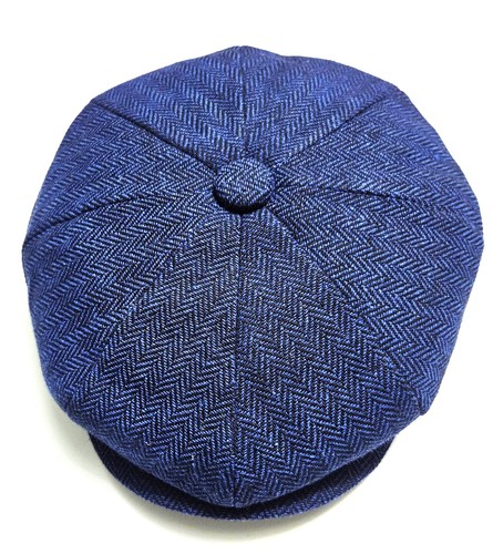 Peaky hat herringbone baker - hat,