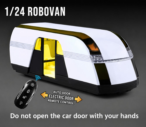Alloy robovan van diecast - 1:24,