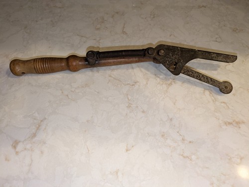 Vintage wood and steel - wood,