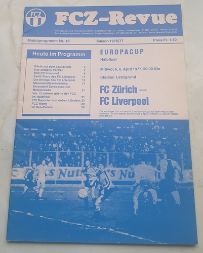 Zurich liverpool european - v,