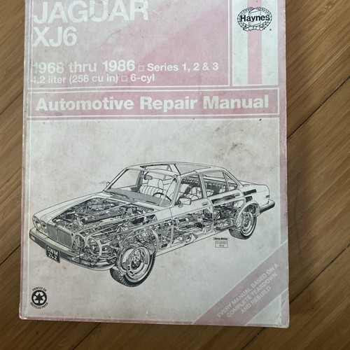 Jaguar xj6 series 3 - series, 1