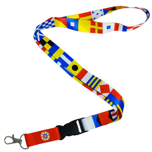 Maritime signal flags lanyard - maritime,