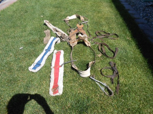 Vintage sawbuck pack - vintage, horse