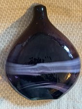 Large Amethyst Art Glass