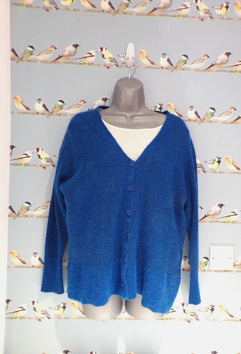 Zara blue alpaca wool - , mix