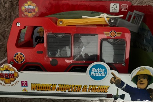 Fireman sam wooden jupiter - fireman,