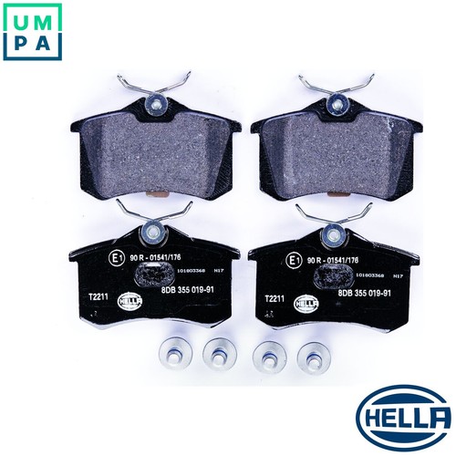 Brake pad set disc - set, 8db