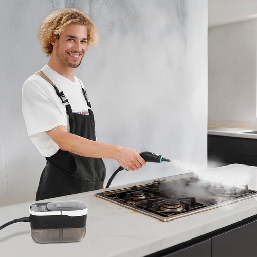Steam cleaner with - steam,